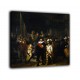 La peinture de La ronde de nuit - Rembrandt - impression sur toile avec ou sans cadre