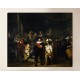 La pintura de La noche, un reloj de Rembrandt - impresión en lienzo con o sin marco