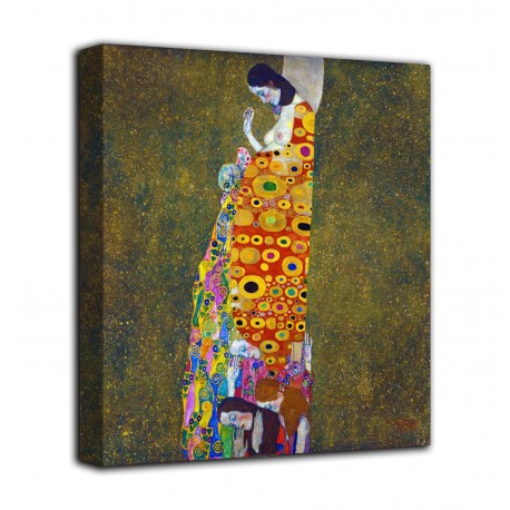 Quadro La speranza II - Gustav Klimt - stampa su tela canvas con o senza telaio