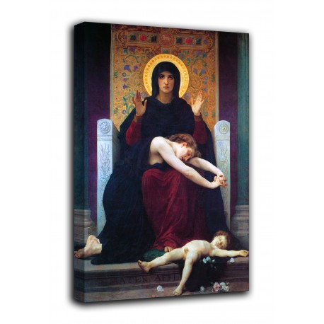 Picture of The Virgin of consolation - William-Adolphe Bouguereau - print on canvas with or without frame