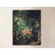 The framework of The fortunate cases of the swing - Jean-Honore Fragonard - print on canvas with or without frame