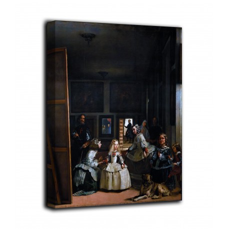 Bild "Las Meninas" - Diego Velazquez - druck auf leinwand, leinwand mit oder ohne rahmen