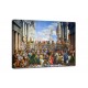 La pintura de las bodas de Caná - Veronese - impresión en lienzo con o sin marco