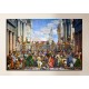 Painting The wedding at Cana - Veronese - print on canvas with or without frame