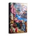 Peinture le Mariage mystique de Sainte Catherine d'Alexandrie - Vérone - impression sur toile avec ou sans cadre