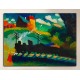 Rahmen Murnau - Vassily Kandinsky - druck auf leinwand, leinwand mit oder ohne rahmen