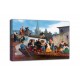 Picture Napoleon III visiting the flood victims of Tarascon - Bouguereau - print on canvas with or without frame