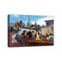 Picture Napoleon III visiting the flood victims of Tarascon - Bouguereau - print on canvas with or without frame