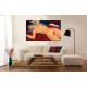 The framework lying Nude - Modigliani - print on canvas with or without frame