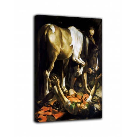 Framework Conversion on the road to Damascus - Caravaggio - print on canvas with or without frame