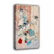 El marco de las Cortesanas de invernadero - Kitagawa Utamaro - impresiones en lienzo, con o sin marco