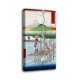 L'image de La rivière de Sagami, Hiroshige - impression sur toile avec ou sans cadre