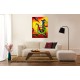 Picture Tribute to kandinsky II - print on canvas with or without frame