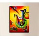 Picture Tribute to kandinsky II - print on canvas with or without frame
