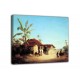 Photo d'un Paysage tropical - Camille Pissarro - impression sur toile avec ou sans cadre