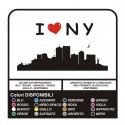 Stickers muraux NEW YORK, chambre et salle de séjour stickers muraux New York NY autocollants décalques de mur mur cm 105x49