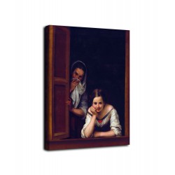 Picture of The girl in the window - Murillo - print on canvas with or without frame