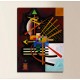 L'image en haut et à gauche - Vassily Kandinsky - impression sur toile avec ou sans cadre