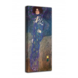 Cadre le Portrait d'Emilie Flöge - Gustav Klimt - impression sur toile avec ou sans cadre