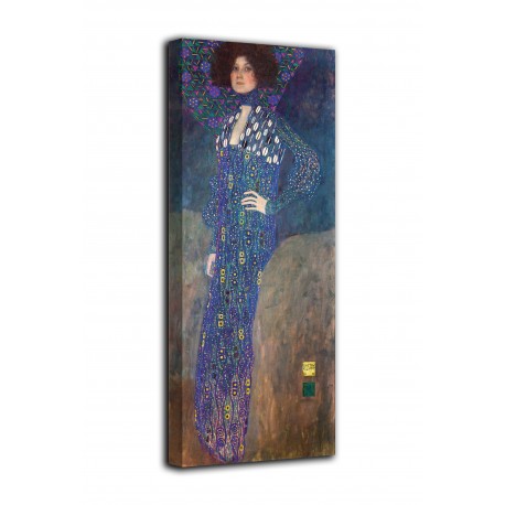 Quadro Ritratto di Emilie Flöge - Gustav Klimt - stampa su tela canvas con o senza telaio