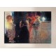 Painting Schubert at the piano - Gustav Klimt - print on canvas with or without frame