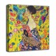 Peinture Dame avec ventilateur - Gustav Klimt - impression sur toile avec ou sans cadre