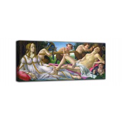 La pintura de Venus y Marte - Botticelli - impresión en lienzo con o sin marco