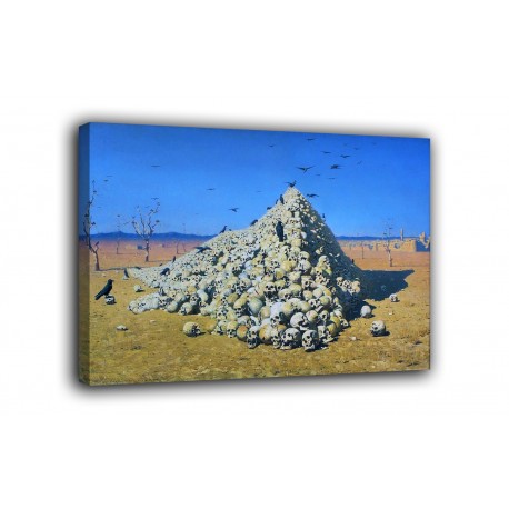 Rahmen Der " Apotheose des krieges - Vasily Vereshchagin - druck auf leinwand, leinwand mit oder ohne rahmen