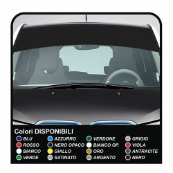 adhesive STRIP sun VISOR for TRUCK stickers decals