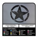 STICKER 25 cm-STAR for off-road JEEP RENEGADE DEFENDER VITARA RAV4 PAJERO AND OTHER CARS
