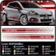 AUFKLEBER KOTFLÜGEL FÜR FIAT GRANDE PUNTO ABARTH KIT SEITLICH