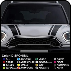 Aufkleber für mini cooper klebestreifen mini cooper Bonnet Stripes -  bänder, selbstklebende motorhaube