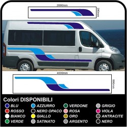 pegatinas para AUTOCARAVANA gráficos de vinilo pegatinas calcomanías de rayas caravana CARAVANA Autocaravana - gráficos 12