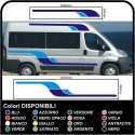 aufkleber für WOHNMOBILE grafik-vinyl-aufkleber-abziehbilder-streifen-Set CAMPER VAN WOHNWAGEN Wohnmobil - grafik 12