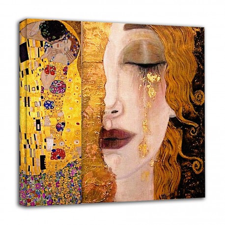 Bild Klimt - Mutter und Kind - KLIMT Mother and Child Bild drucken auf leinwand, leinwand mit oder ohne rahmen