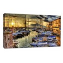 Peinture du golfe de Naples -  impressions sur toile avec ou sans