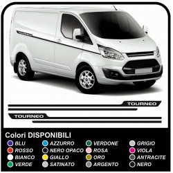 Adesivi TRANSIT TOURNEO Laterali Van grafiche furgone adesivi decalcomanie strisce ford transit custom e turneo