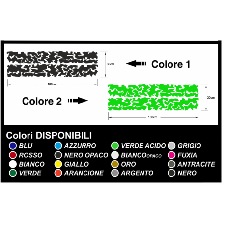 Aufkleber camouflage-Camouflage grafik militärischen bicolor