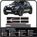 MINI countryman side stickers bonnet roof trunk and side stripes MINI graphics COOPER COUNTRYMAN - All models