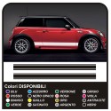 adesivi laterali MINI cooper grafica mini strisce MINI COOPER S ONE JCW COUNTRYMAN ONE ed ALTRE MINI