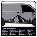 Adesivi TRANSIT M-SPORT Laterali Van grafiche furgone adesivi decalcomanie strisce ford transit custom minibus e camper