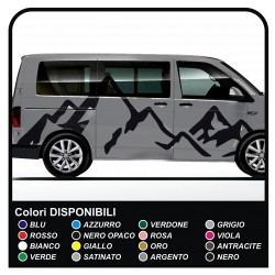 stickers TRANSIT M-SPORT Side Van graphics van decals stripes ford transit custom minibus and motorhome