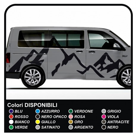 Adesivi TRANSIT M-SPORT Laterali Van grafiche furgone adesivi decalcomanie strisce ford transit custom minibus e camper