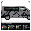 Adesivi TRANSIT M-SPORT Laterali Van grafiche furgone adesivi decalcomanie strisce ford transit custom minibus e camper