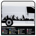 Pegatinas para autocaravanas Van gráficos van calcomanías laterales transit custom ducato minibus camper trafic