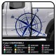 stickers TRANSIT M-SPORT Side Van graphics van decals stripes ford transit custom minibus and motorhome