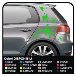 Strisce Adesive RACING GOLF Stripes universali ottime per tutte le auto - fasce adesive vw golf