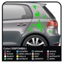 Stickers RACING GOLF Stripes universal good for all auto - stickers  vw golf