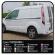 Adesivi TRANSIT M-SPORT bicolore Laterali e cofano Van grafiche furgone adesivi decalcomanie strisce ford transit connect