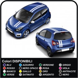 Adesivi twingo cofano tettino e baule adesivi strisce adesive fasce kit completo